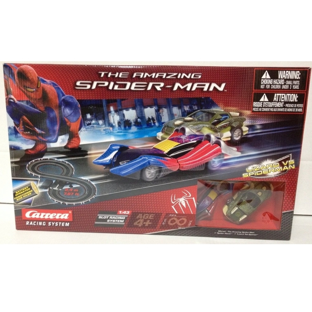 Carrera Spider-Man Racing Set - Red and Blue